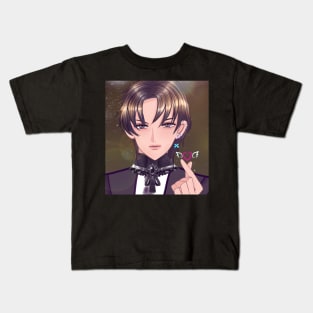 Handsome anime male Kids T-Shirt